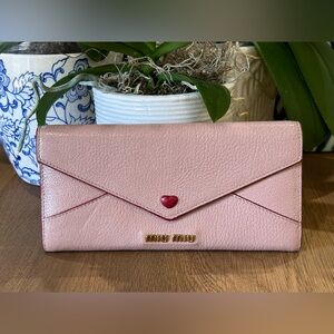 Miu Miu Love Letter Wallet